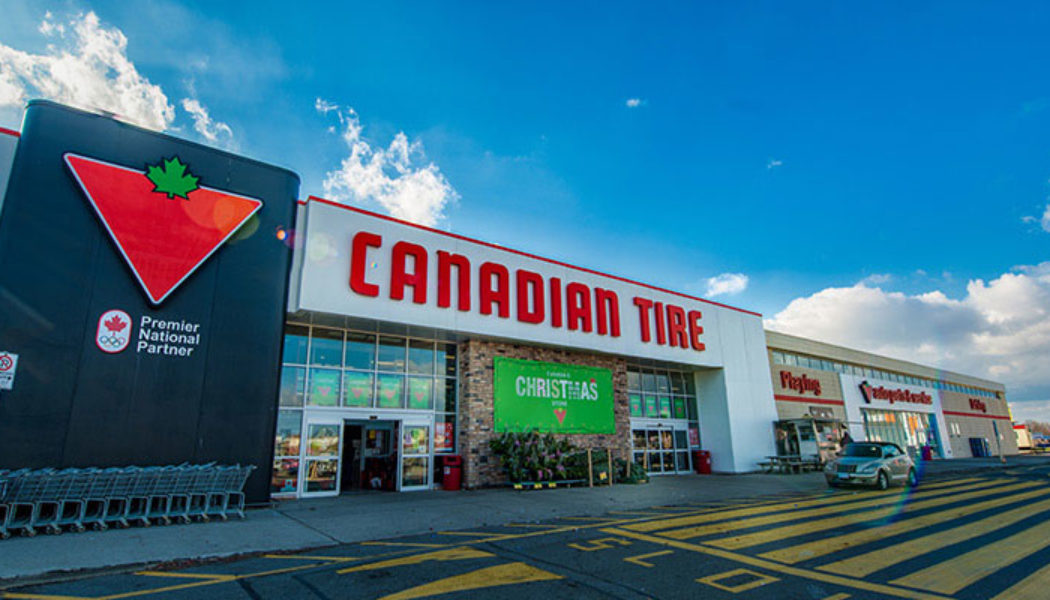 Canadian Tire un stock de détail en période de récession